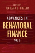 Cover: Advances in Behavioral Finance, Volume II - Princeton University Press