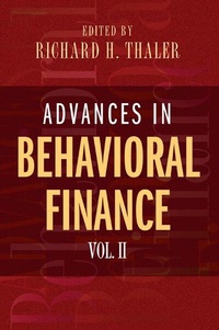 Enlarge image Cover: Advances in Behavioral Finance, Volume II - Princeton University Press