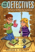 Cover: The Puzzle of the Pretty Pink Handkerchief - Aladdin Paperbacks