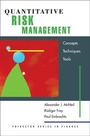 Cover: Quantitative Risk Management - Princeton University Press