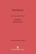 Cover: Bonifacius - Harvard University Press