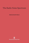 Cover: The Radio Noise Spectrum - Harvard University Press