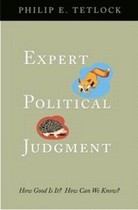 Enlarge image Cover: Expert Political Judgment - Princeton University Press