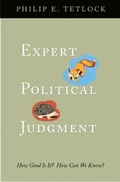 Cover: Expert Political Judgment - Princeton University Press