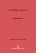 Cover: Epigraphica Attica - Harvard University Press