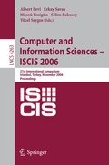 Cover: Computer and Information Sciences - ISCIS 2006 - Springer