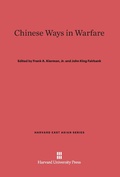 Cover: Chinese Ways in Warfare - Harvard University Press