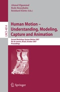 Cover: Human Motion - Understanding, Modeling, Capture and Animation - Springer