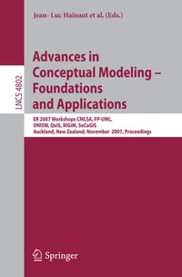 Enlarge image Cover: Advances in Conceptual Modeling - Foundations and Applications - Springer
