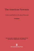 Cover: The American Newness - Harvard University Press