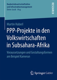 Abbildung von: PPP-Projekte in den Volkswirtschaften in Subsahara-Afrika - Springer Gabler