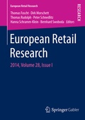 Cover: European Retail Research - Springer Gabler
