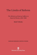 Cover: The Limits of Reform - Harvard University Press
