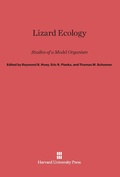 Cover: Lizard Ecology - Harvard University Press