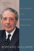 Cover: Philosophy as a Humanistic Discipline - Princeton University Press