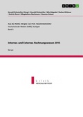 Cover: Internes und Externes Rechnungswesen 2015 - Aus der Reihe: Skripte von Prof. Harald Eichsteller