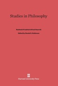 Cover: Studies in Philosophy - Harvard University Press