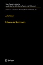 Cover: Interne Abkommen - Springer