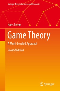 Enlarge image Cover: Game Theory - Springer