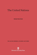 Cover: The United Nations - Harvard University Press