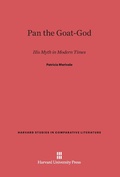Cover: Pan the Goat-God - Harvard University Press