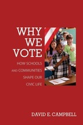 Cover: Why We Vote - Princeton University Press