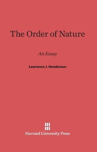 Enlarge image Cover: The Order of Nature - Harvard University Press