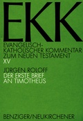 Cover: Der erste Brief an Timotheus, EKK XV - Vandenhoeck & Ruprecht
