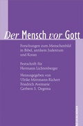 Cover: Der Mensch vor Gott - Vandenhoeck & Ruprecht