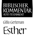 Cover: Esther - Vandenhoeck & Ruprecht