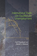 Cover: International Trade with Equilibrium Unemployment - Princeton University Press