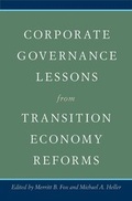 Cover: Corporate Governance Lessons from Transition Economy Reforms - Princeton University Press