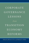 Cover: Corporate Governance Lessons from Transition Economy Reforms - Princeton University Press