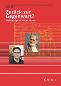 Cover: Zur&uuml;ck zur Gegenwart? - Schott Music