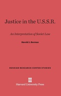 Cover: Justice in the U.S.S.R - Harvard University Press