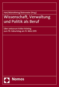 Abbildung von: Wissenschaft, Verwaltung und Politik als Beruf - Nomos