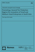 Cover: Promoting a Second-Tier Protection Regime for Innovation of Small and Medium-Sized Enterprises in South Asia - Nomos