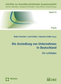 Cover: Die Ansiedlung von Unternehmen in Deutschland - Nomos