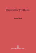 Cover: Streamflow Synthesis - Harvard University Press