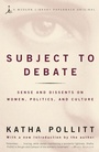 Cover: Subject to Debate - Random House Inc