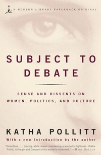 Enlarge image Cover: Subject to Debate - Random House Inc