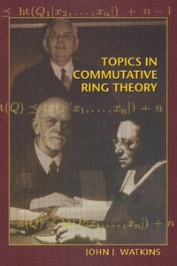 Abbildung von: Topics in Commutative Ring Theory - Princeton University Press