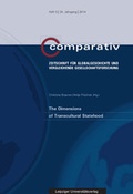Cover: The Dimensions of Transcultural Statehood - Leipziger Uni-Vlg