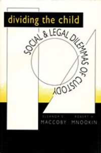 Enlarge image Cover: Dividing the Child - Harvard University Press