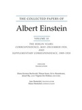 Cover: The Collected Papers of Albert Einstein, Volume 10 (English) - Princeton University Press