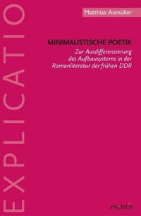 Enlarge image Cover: Minimalistische Poetik - Brill Deutschland