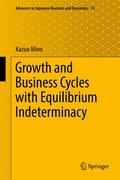 Cover: Growth and Business Cycles with Equilibrium Indeterminacy - Springer