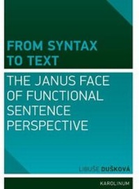 Enlarge image Cover: From Syntax to Text - Karolinum,Nakladatelstvi Univerzity Karlovy,Czech Republic