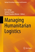 Cover: Managing Humanitarian Logistics - Springer