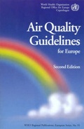 Cover: Air Quality Guidelines for Europe - WHO Regional Office for Europe